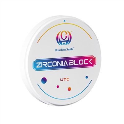 UT-skyggelagt zirkoniumblokk